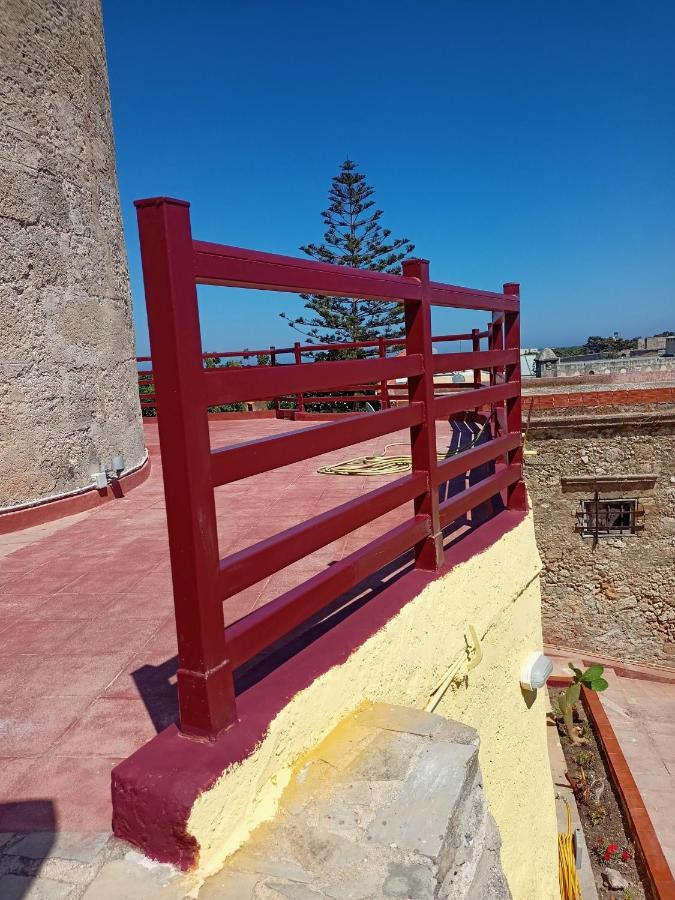 A Medieval Windmill Tower With Magnificent View Rhodes City Luaran gambar