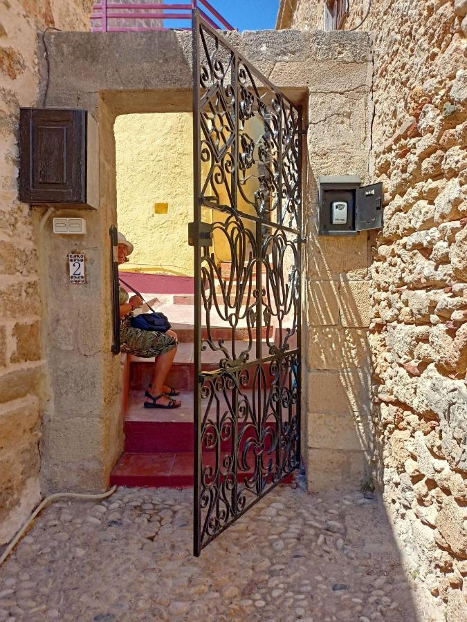 A Medieval Windmill Tower With Magnificent View Rhodes City Luaran gambar
